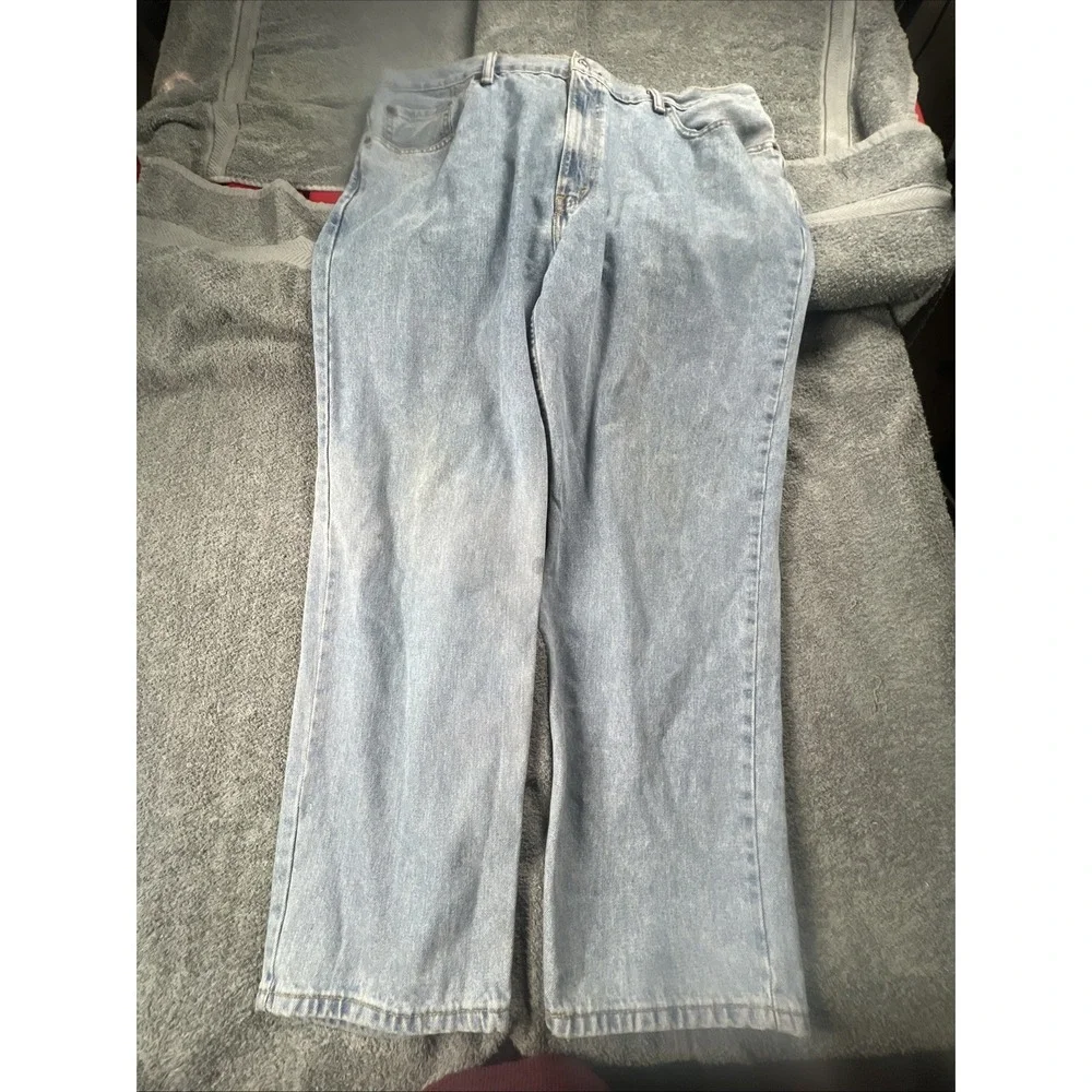 Vintage Levis  42x30 Blue Denim Jeans 550‎ Relaxed Fit Classic Casual Pants